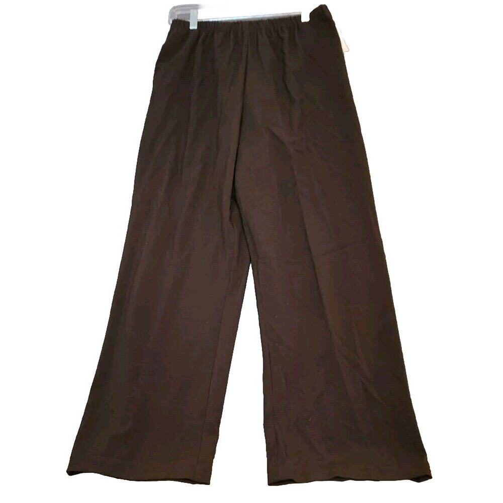 Christopher Calvin High Rise Waist Lagenlook Rayon Spandex‎ Blend Pants Sz L NWT